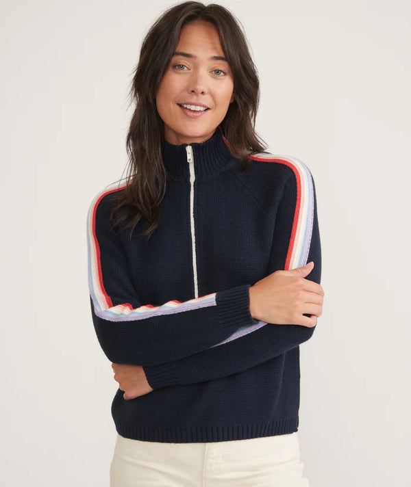 Marine Layer Archive Invierno Quarter Zip Sweater