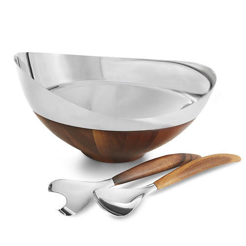 Nambe Pulse Salad Bowl