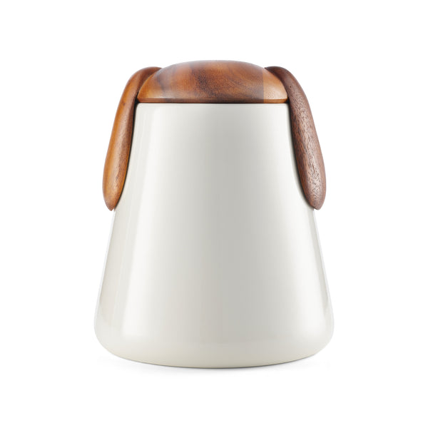Nambe Dog Treat Jar