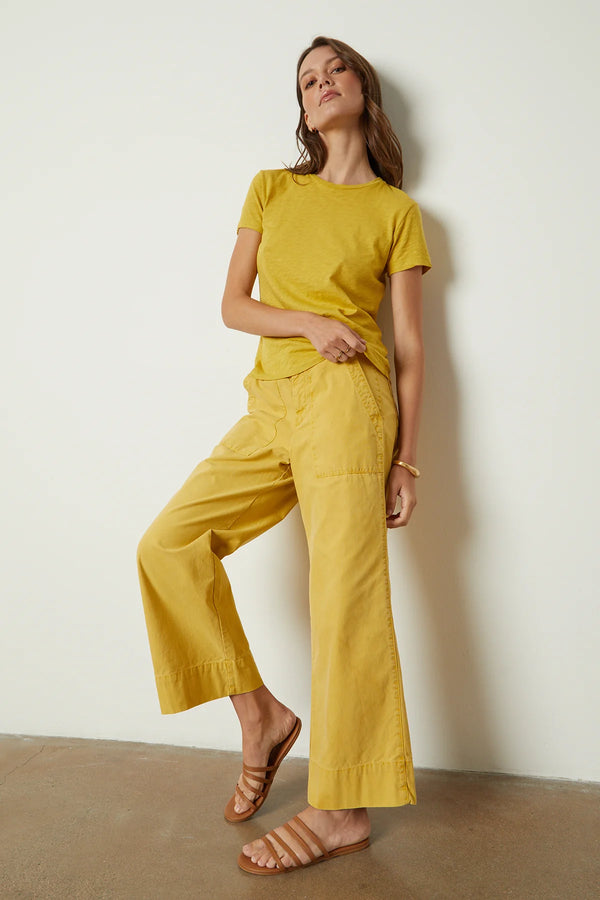 VELVET MYA COTTON CANVAS PANT