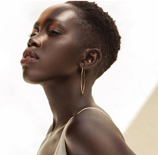 SOKO Mezi Tapered Hoop Earrings