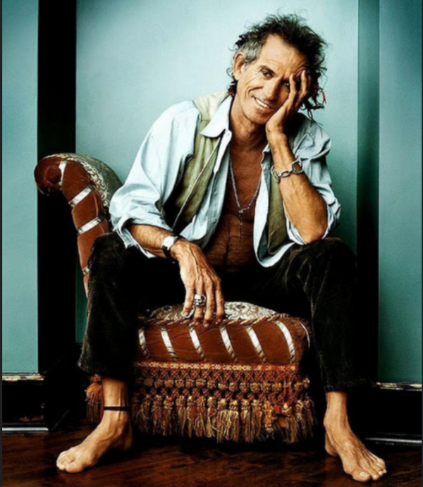Deborah Feingold - Keith Richards 30x40"