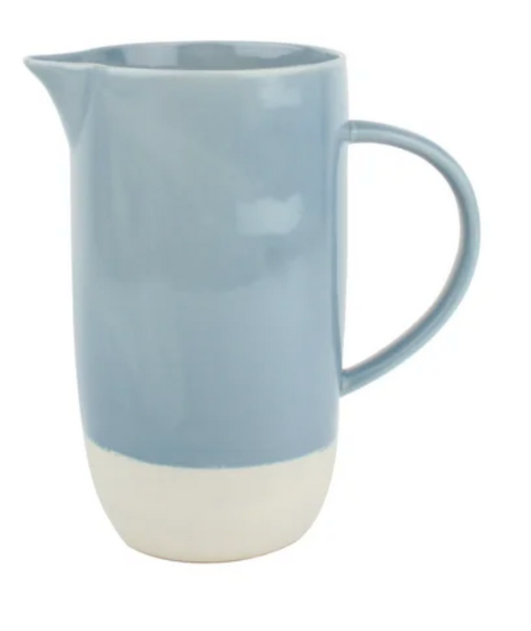 Canvas Shell Bisque Pitcher