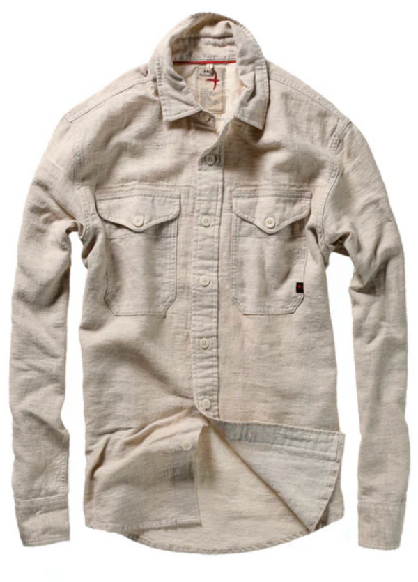 Relwen Slub Linen Workshirt