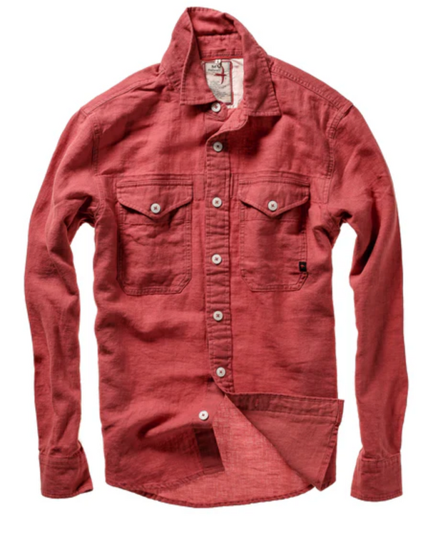 Relwen Slub Linen Workshirt