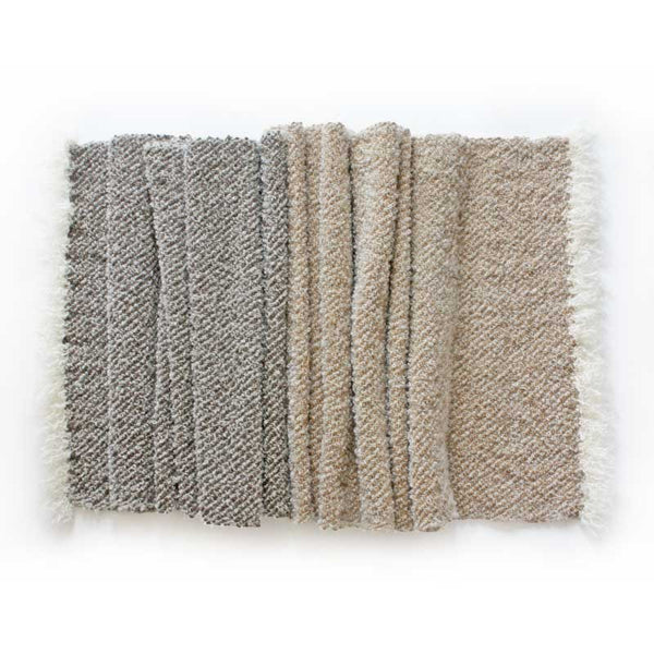 Danish Woven Two-tone Bed Scarf