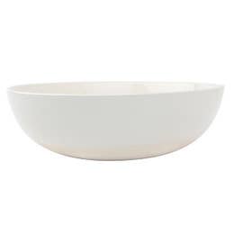 Canvas Shell Bisque Round Serving Bowl