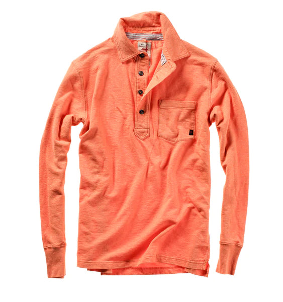 Relwen THE Loopback Long Sleeve Polo