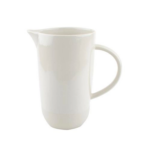 Canvas Shell Bisque Pitcher