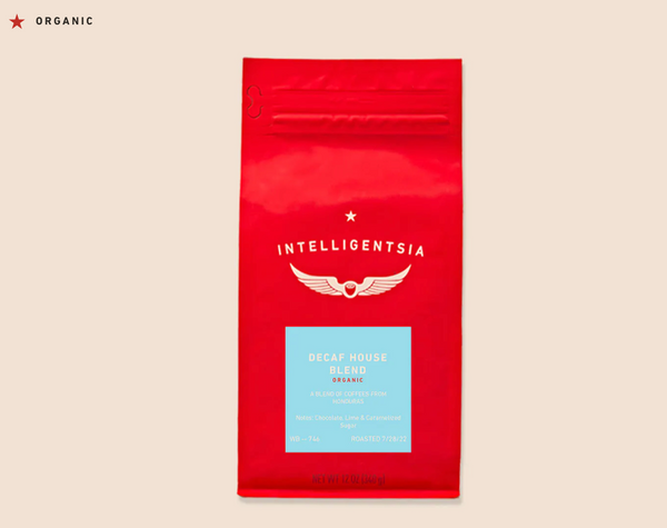 Intelligentsia Coffee - House Blend DECAF - Whole Bean 12oz.
