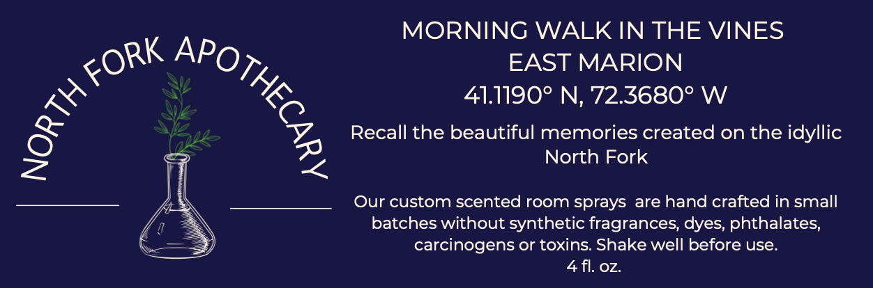 North Fork Apothecary Scented Room Spray - Morning Walk in the Vines