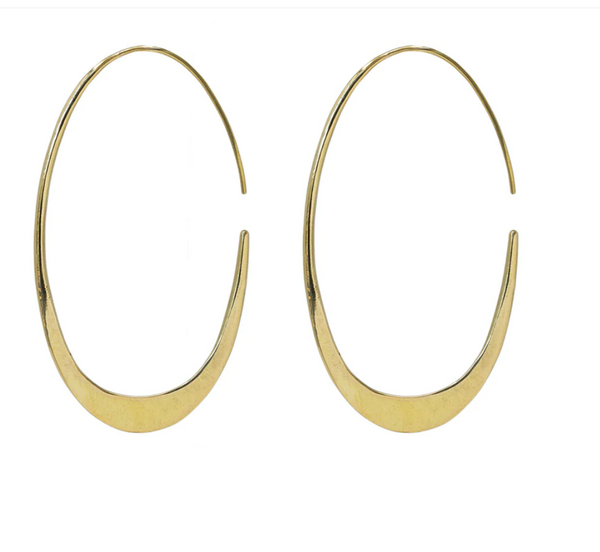 SOKO Mezi Tapered Hoop Earrings