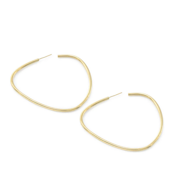 SOKO Maxi Sabi Organic Hoop Earrings