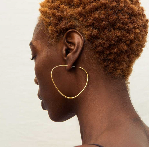 SOKO Maxi Sabi Organic Hoop Earrings