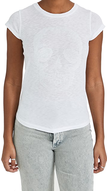 Zadig & Voltaire Skinny Skull Tee